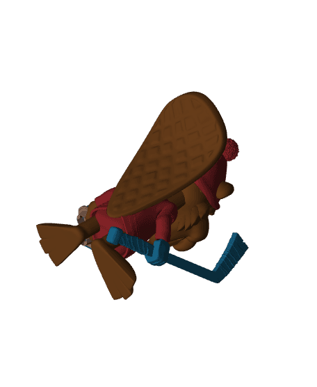 Canada Day Beaver 2024 3d model