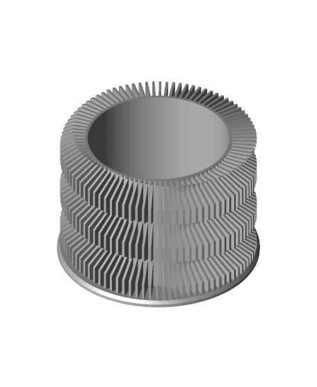 Fantastic Planter "Spiral" version  3d model