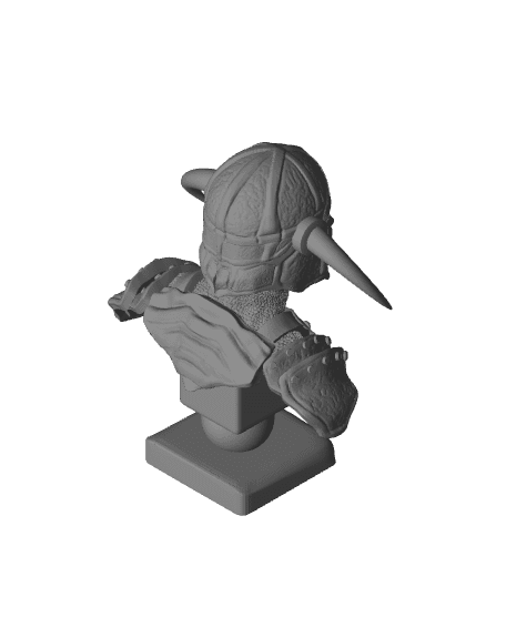 Death Dealer Bust dec.obj 3d model