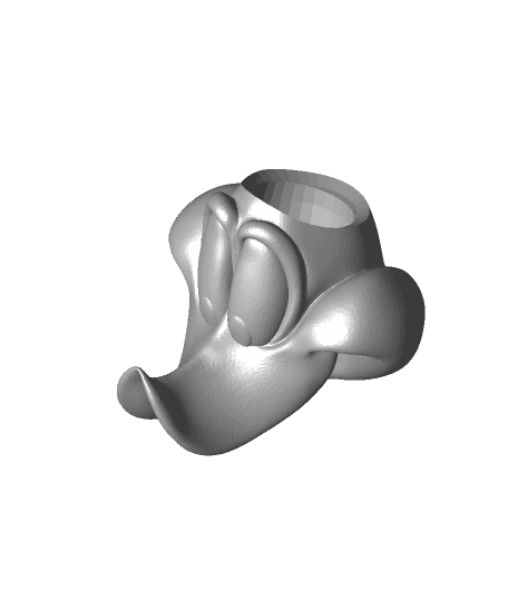 Duck Pen holder 3d model