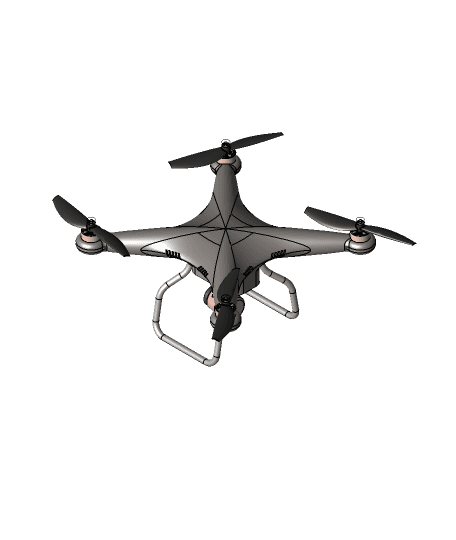 Quadcopter Drone 3d model