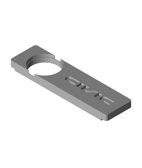 96-98 Civic Gauge pod 3d model