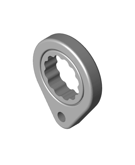 Karambit Keychain V5 - SPINNER NO BEARING TIKTOK KEYRAMBIT KEYSPINNER SOLID ROTATION 3d model