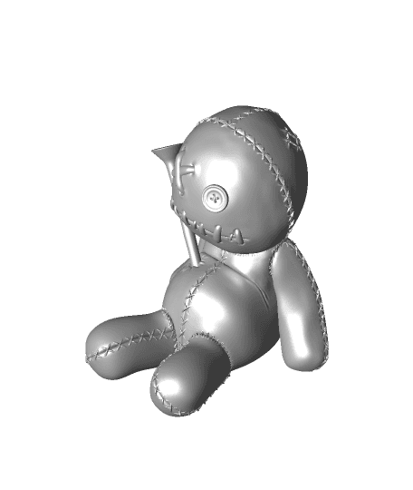 Voodoo Doll (Sitting up) 3d model