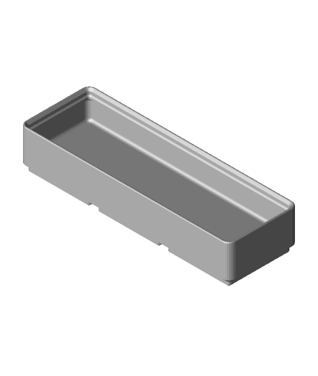 Divider Box 3x1x2 1-Compartment.stl 3d model