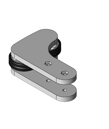 Anycubic Kobra Max Filament Guide.step 3d model