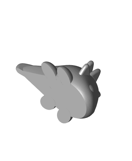 Baby Axolotl 3d model