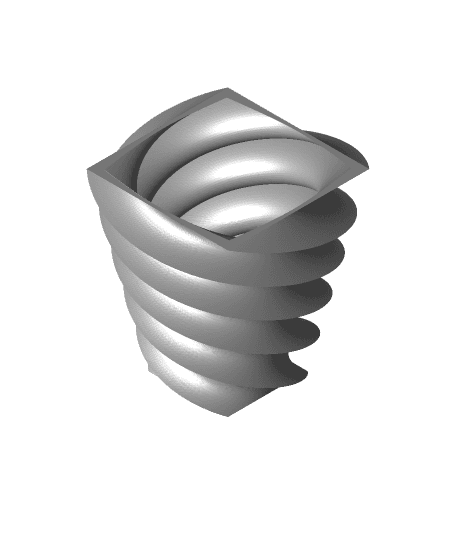 Twistedvase11.stl 3d model