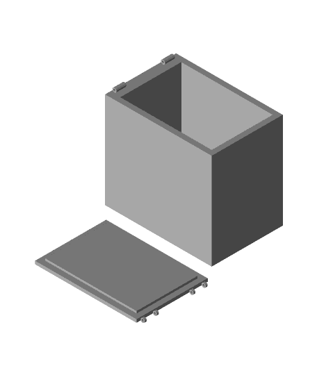 MtG Commander Box 3d model