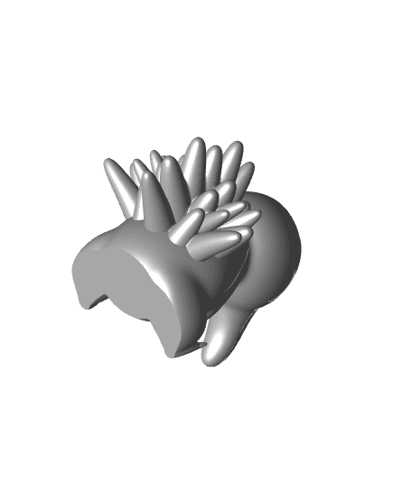 Cyndaquil Pokemon - Multipart 3d model