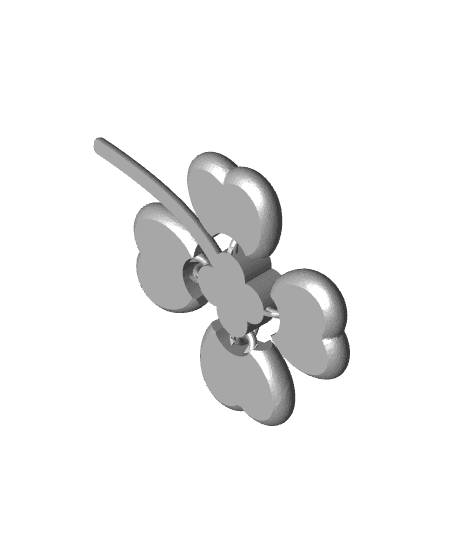 Flexi Clover 3d model