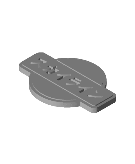 Nissan Kanji Charm (hollow) 3d model