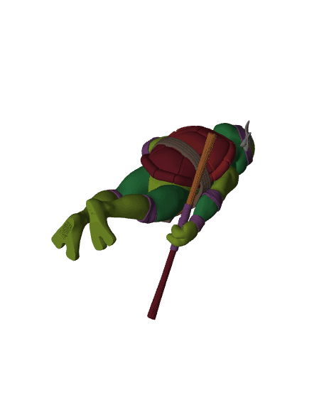 Donatello - TMNT 3D Printable Donatello - Teenage Mutant Ninja Turtles (80s-90s Cartoons) 3d model