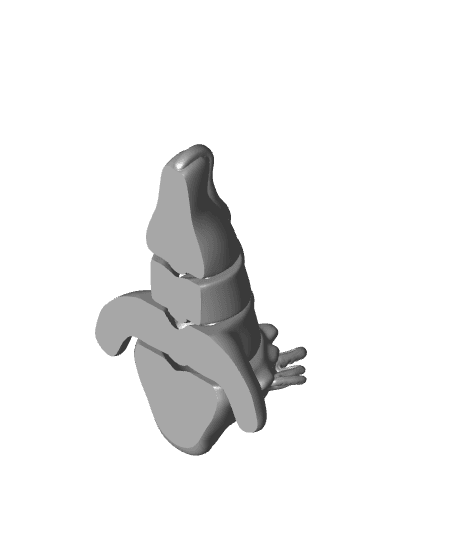 Flexi Axolotl (No Supports) 3d model