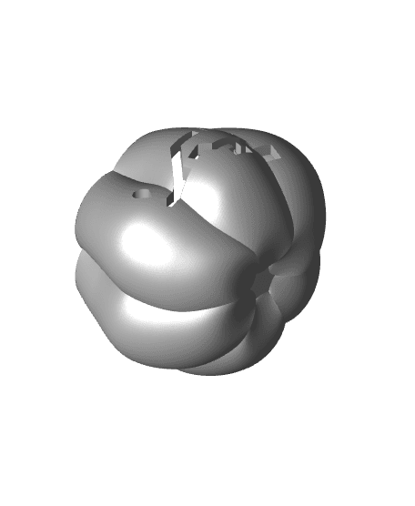 Oil failure pumpkin lamp.stl 3d model