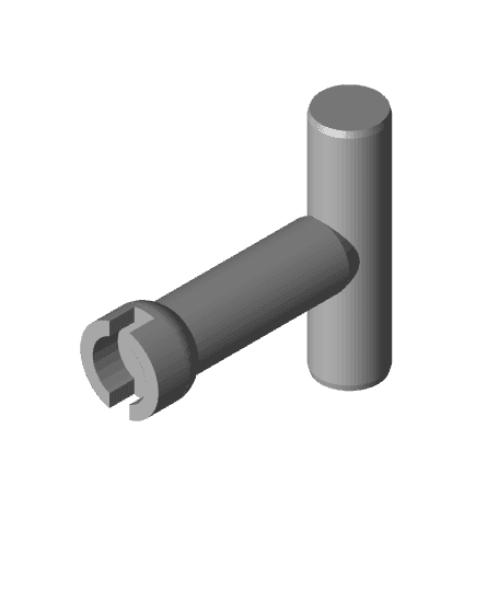 Shop Press Handle 3d model