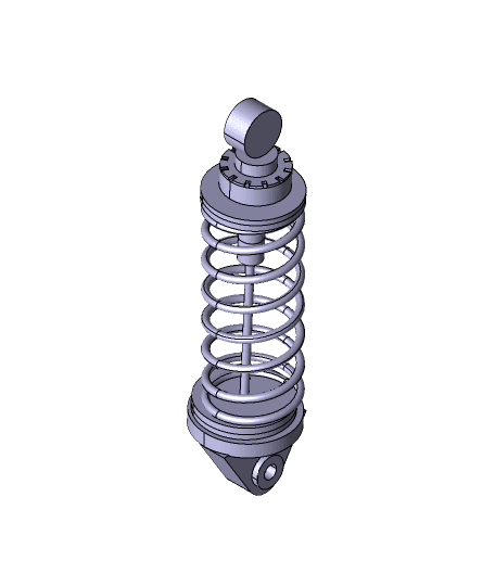 shock absorber.stp 3d model