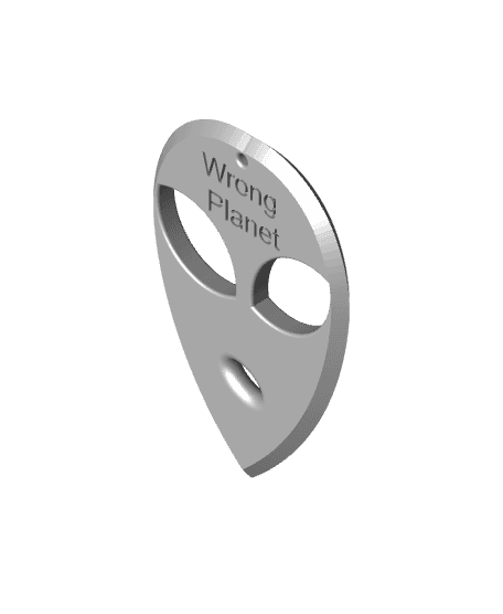 Wrong planet fidget V1 3d model