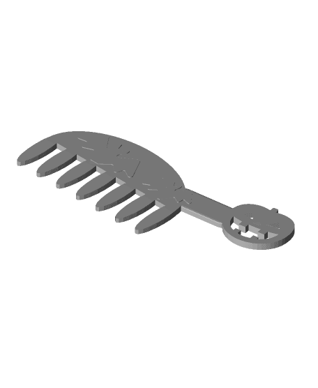 Halloween comb 3d model