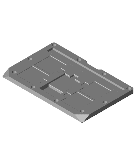 5 Card Framework Expansion Module Case 3d model