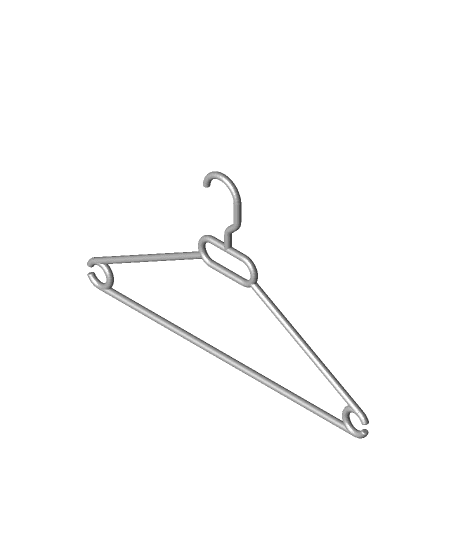 Cloth Hanger v1.stl 3d model