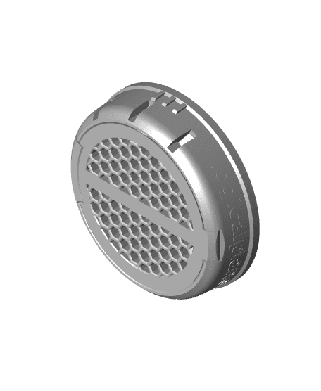 Pop-Open Drain Strainer #throwback edition 3d model