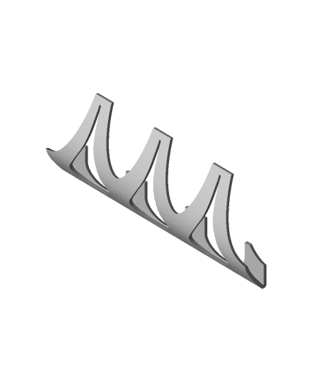 kitchen towel hanger remix 3d model