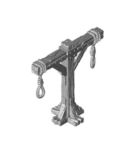 Set of Gallows 3d model