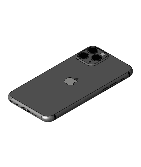 Apple iPhone 11 Pro 3d model