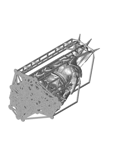 Malitaga Command Group with Harpoon 3d model