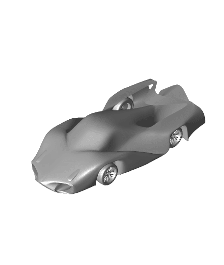 faster car .stl 3d model