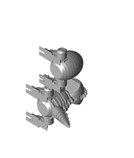 FHW: Mecha-Rex Dan and his egg ally 3d model