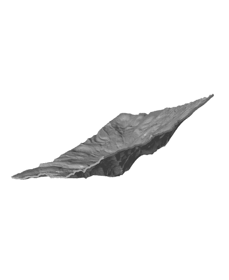 Hollow Mountains // Mt. Shasta Totem + Plant Holder 3d model