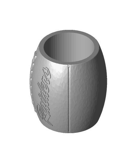 Raiders Koozie - Remix of Football Koozie - Blank 3d model