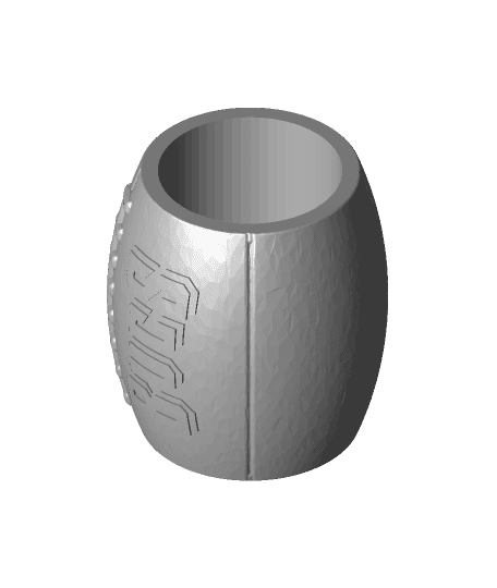 Buccaneers Koozie - Remix of Football Koozie - Blank 3d model