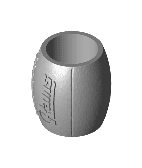 Rams Koozie - Remix of Football Koozie - Blank 3d model