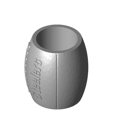 Steelers Koozie - Remix of Football Koozie - Blank 3d model