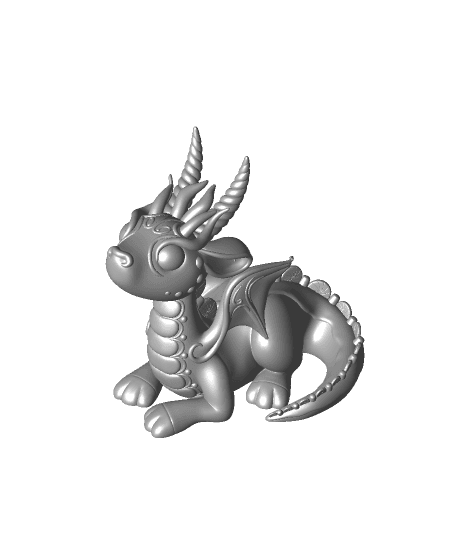 Ginger The Baby Dragon 3d model