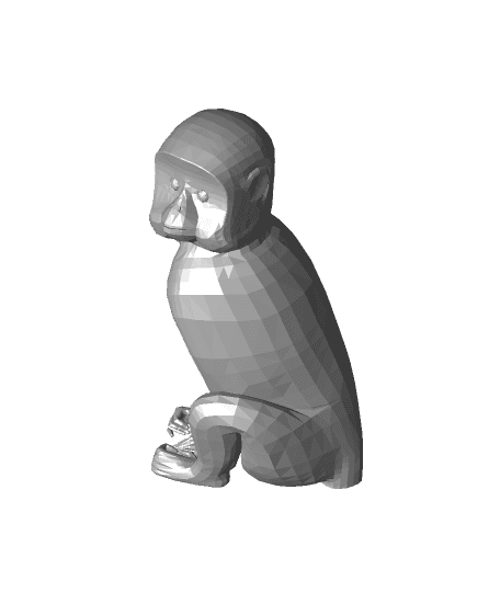 monkey.stl 3d model