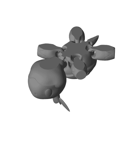 TURTWIG FLEXI POKEMON 3d model