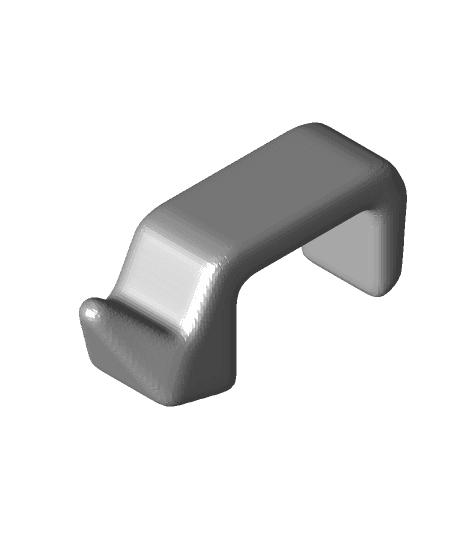 Manchester Jacket hook 3d model