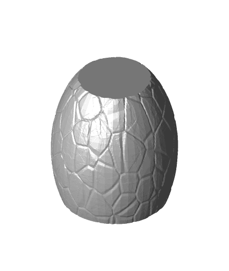 Dragon egg vase 3d model