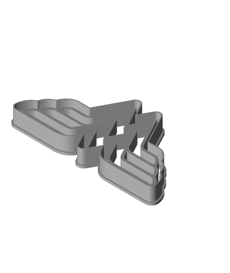 Wonder_Woman_Logo_Cookie_Cutter 3d model