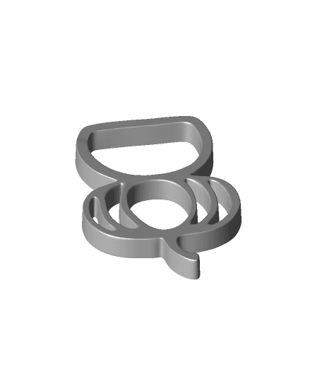 Pumpkin Napkin Ring  3d model