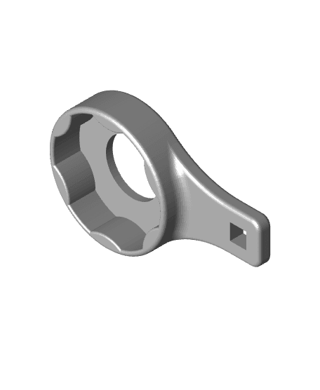 GMC-Chevy Radiator Cap Remover 3d model