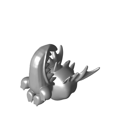 Charming Mini Dragon 2 / 3mf included 3d model