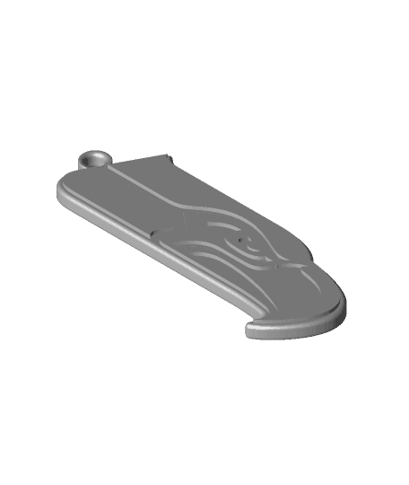 Seattle Seahawks Logo Keychain 3d model