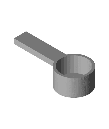  Soup measuring spoon 3d model