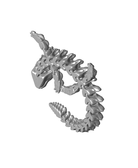 Leo Dragon - Articulated Dragon 3d model