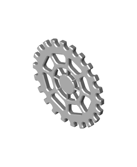 Gear Coins 3d model